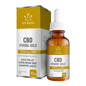 Vitadol Gold - Vollspektrum CBD Öl  10% 10ml